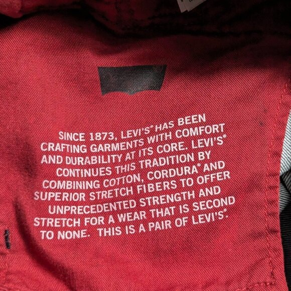 Vintage LEVIS 511 Men's Jeans Color Gray Size W36 -L32 With Black Leather tag - Picture 16 of 16